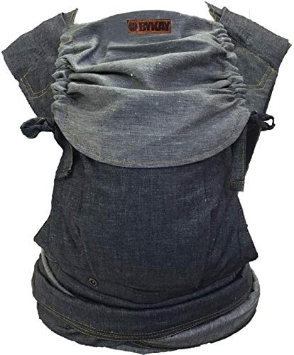 ByKay Mei Tai Deluxe, high quality baby sling Oeko-Tex certified up to approx. 18 kg stomach carrier