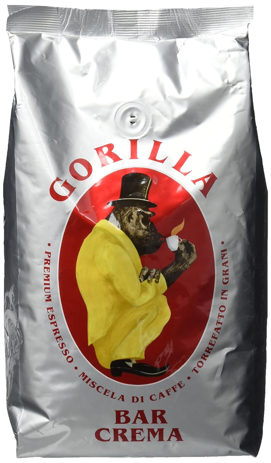 Joerges coffee whole beans espresso gorilla bar crema, 1 kg