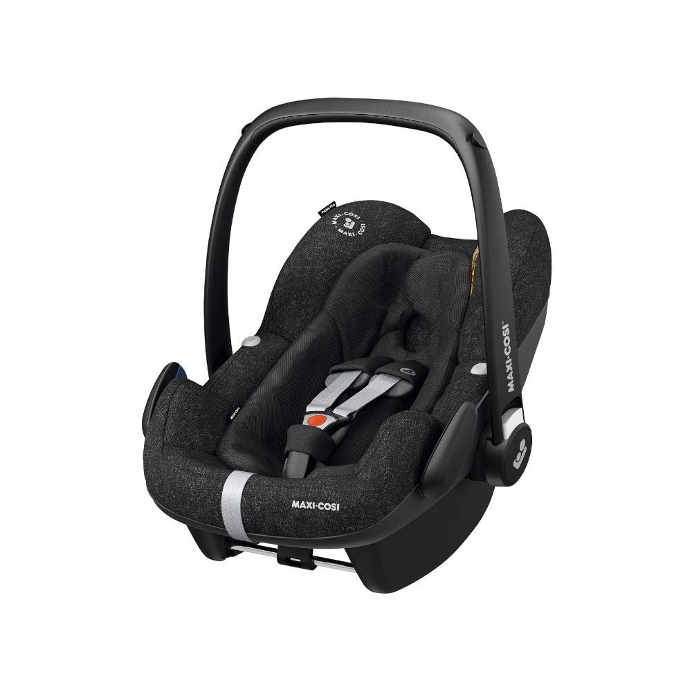 Maxi-Cosi Pebble Plus Baby Seat Group 0+ i-Size Child Seat 0 - 13 kg, From Birth to Approx. 12 Months Suitable for FamilyFix One Base Station