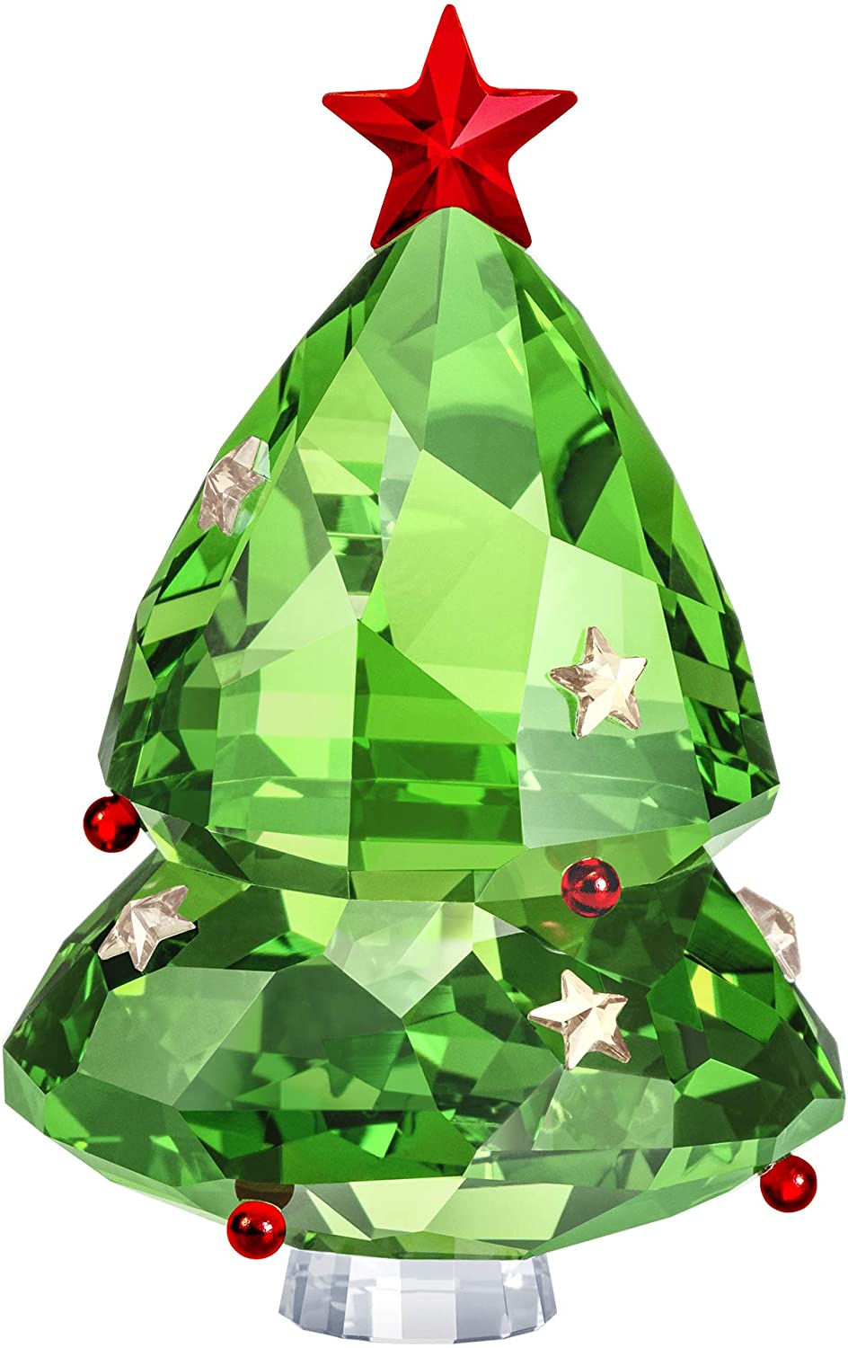 Swarovski Crystal Christmas Tree Green 6.5
