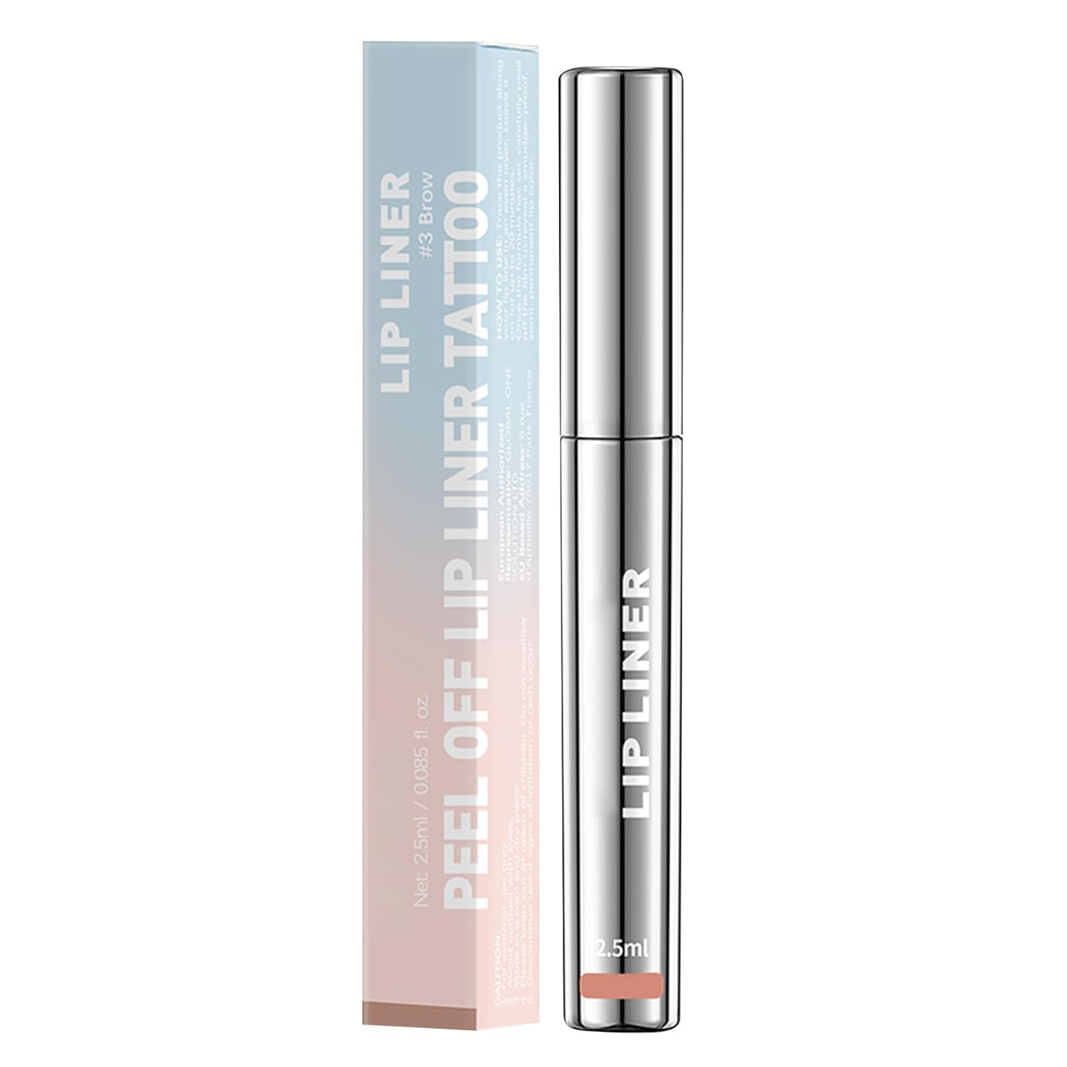 Peel-Off Lip Liner, Waterproof Lip Liner, Pigmented Lip Stain, Matte Finish Lip Liner, Vivid Lip Color, Long Lasting Lips, Peel-Off Lip Spot with Matte Finish, Lightweight, Vivid