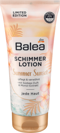 Balea Shimmering Summer Sunset body lotion, 200 ml