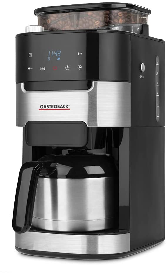 GASTROBACK Grind & Brew Pro Thermo Coffee Machine
