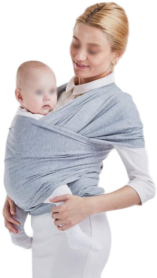 G&F Baby Sling Baby Changing Carrier for Toddlers Newborn Toddlers From Birth One Size (Colour: Grey)