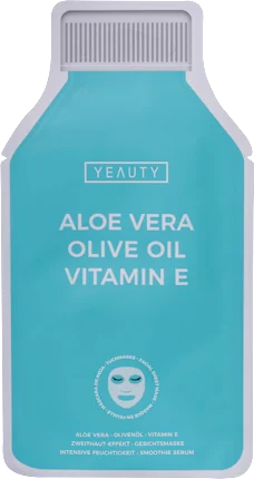 Sheet mask Aloe Vera Olive Oil Vitamin E, 1 pc