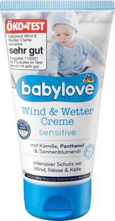 babylove Wind and weather Face cream, 75 ml