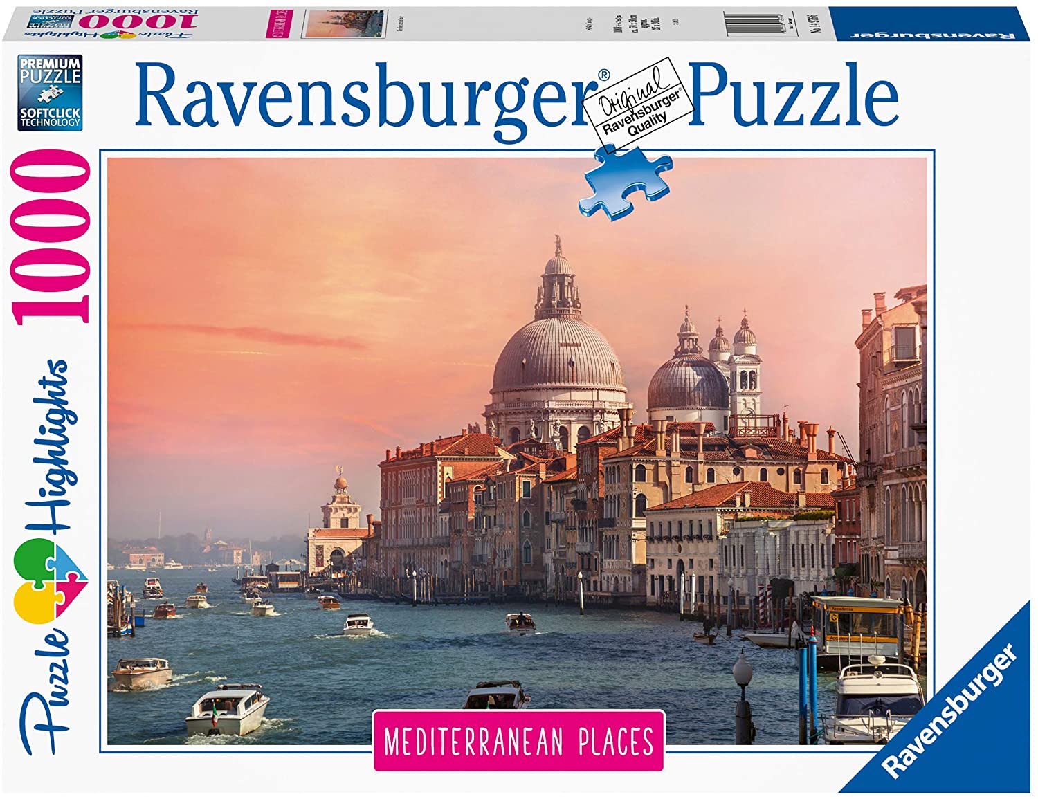 Ravensburger Erwachsenenpuzzle Mediterranean Places, Italy (Puzzle)