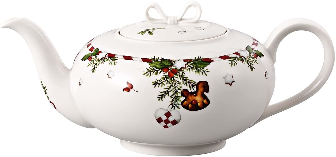 Hutschenreuther Weihnachtsleckereien 02460-725492-14230 Tea Pot for 6 People in Gift Box