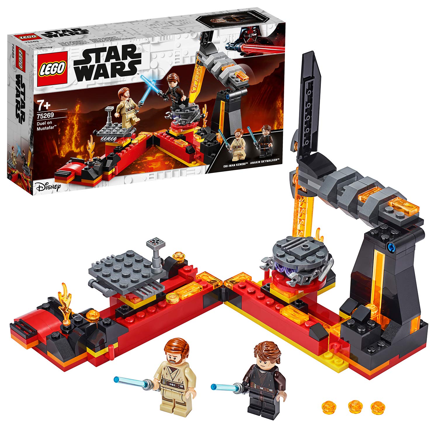 Lego 75269 Duel On Mustafar Star Wars Construction Set