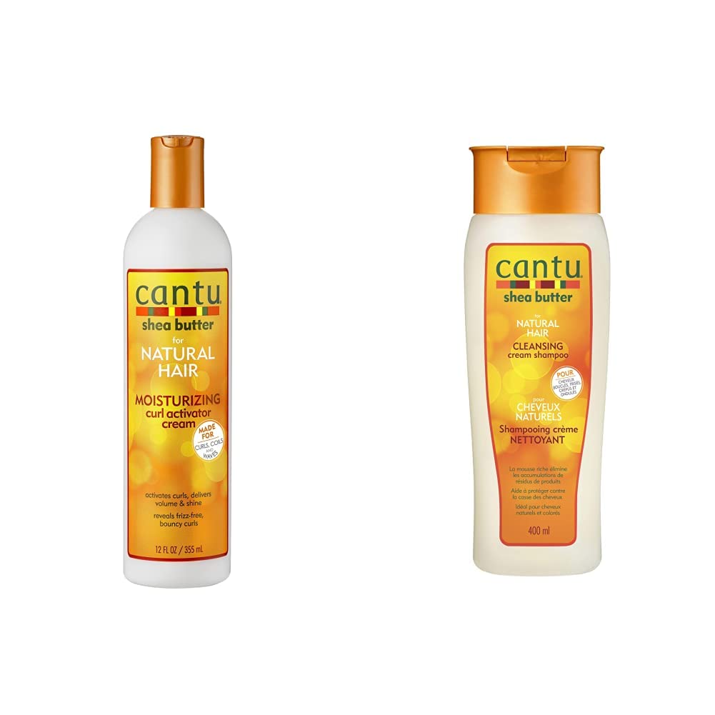 Cantu Shea Butter Moisturiser Curl Activator Cream, 355 ml, (Packaging May 
