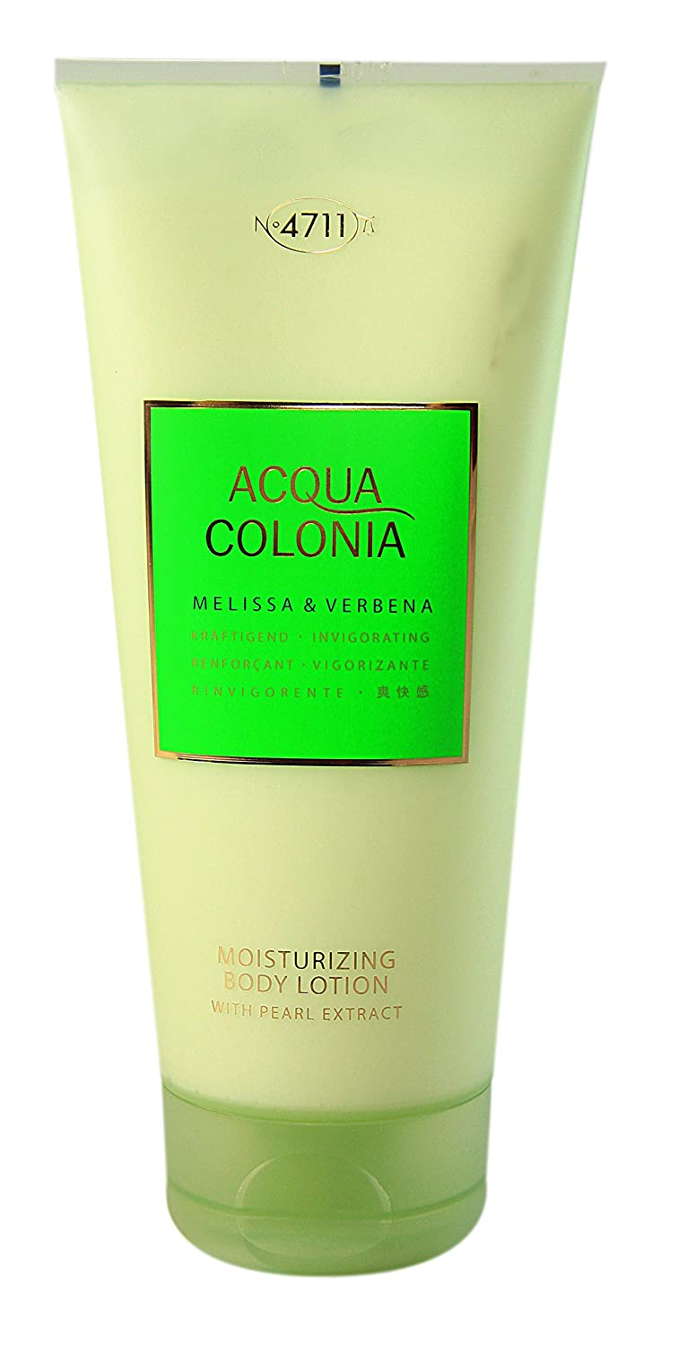 4711 4711 ACQUA COLONIA Melissa and Verbena Unisex Body Lotion 200 ml Pack of 1 x 0.244 kg