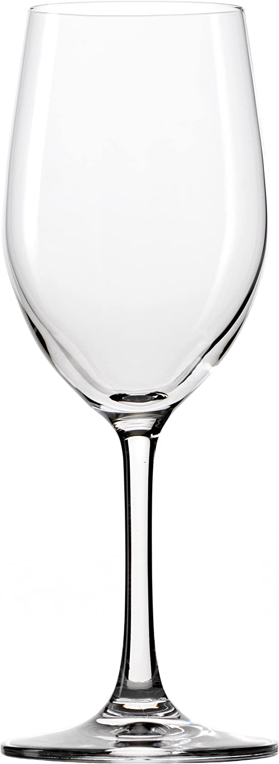 STÖLZLE LAUSITZ Classic White Wine Glasses Set of 6 I Wine Glasses Dishwasher Safe I White Wine Goblets Shatterproof I Like Mouth-Blown I Highest