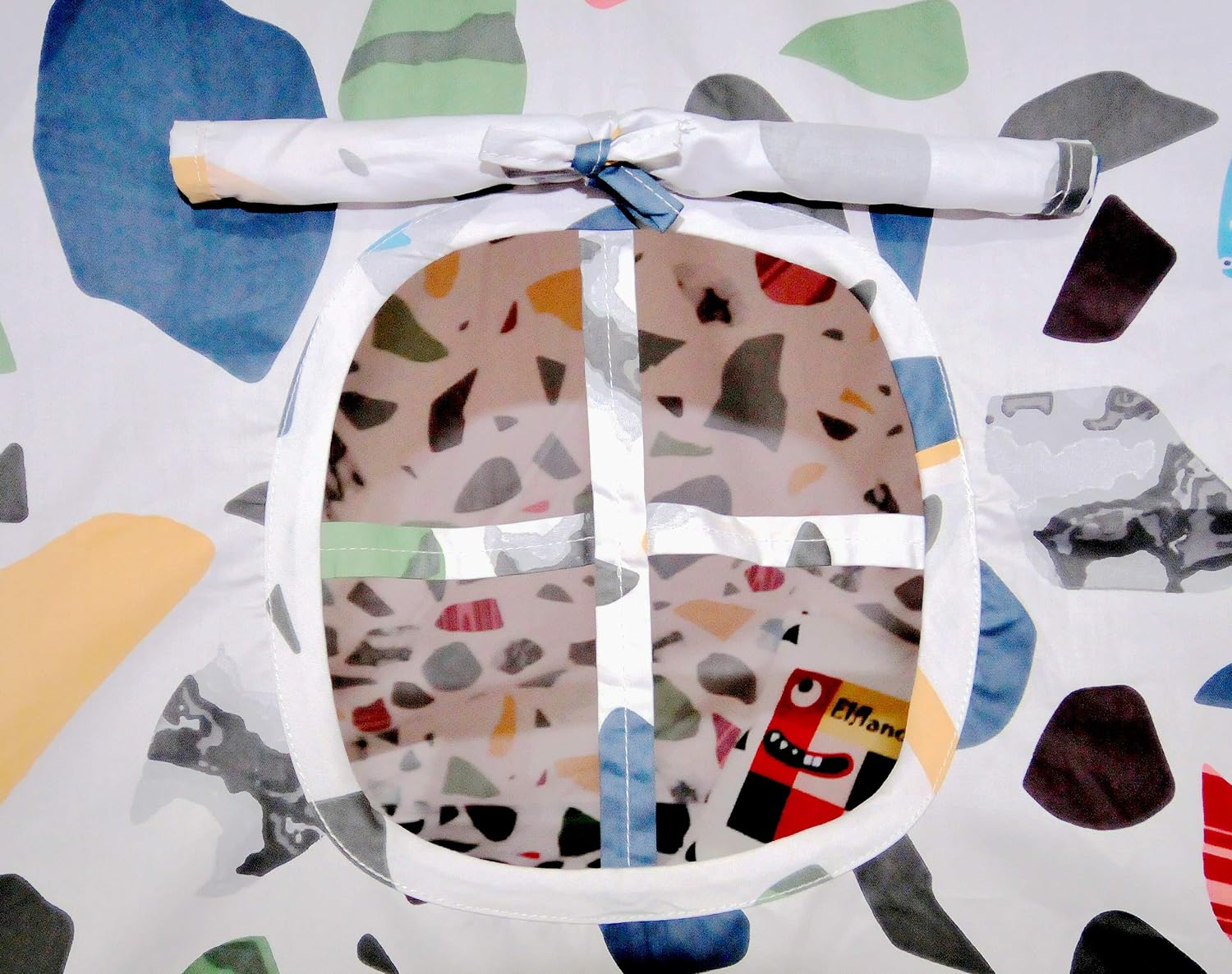 Elflandis Teepi cotton kids play tent with mat and storage bag.
