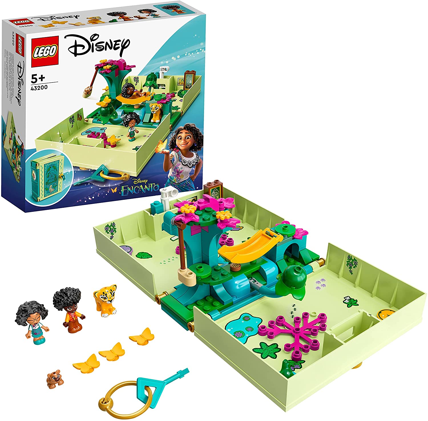 LEGO 43200 Disney Princess Antonios Magic Door Tree House Toy for Children 