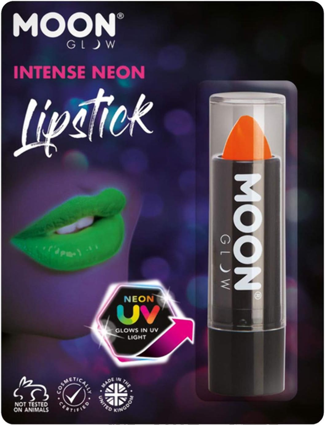 PAPSTAR WOOOOZY Neon UV Lipstick 5g Orange