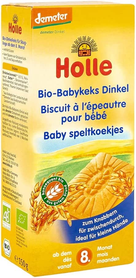 Holle baby food AG Holle Bio Babykeks Dinkel 150 g