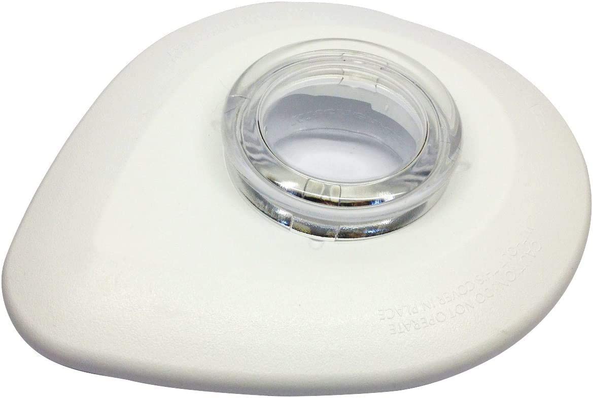KITCHENAID MIXER WITH LID WHITE/MEASURE/CAP FOR KSB555 KSB565