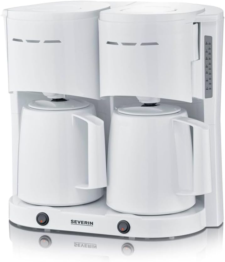 Severin KA9314 Duo Filter Coffee Maker White