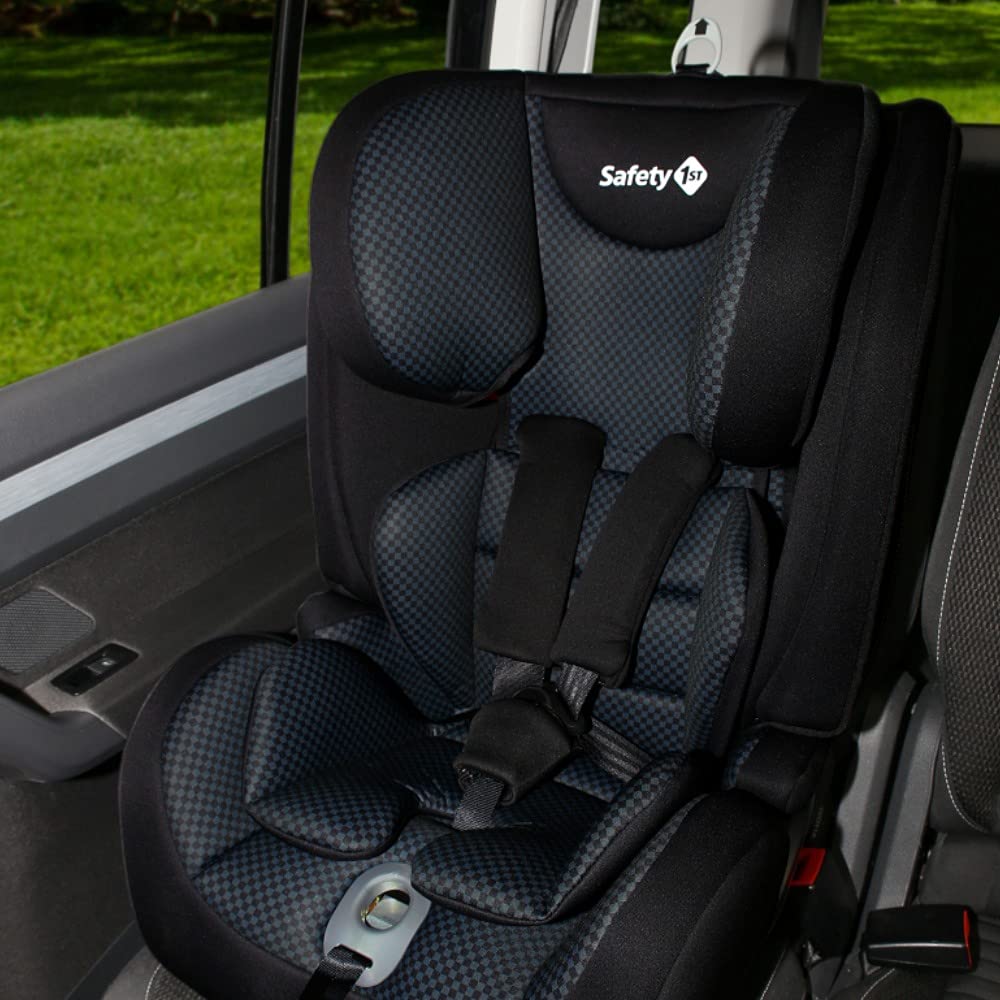 Safety 1st Ever Safe Plus or Ever Fix Child Seat, Grows with Your Child, Group 1/2/3 Car Seat with 5-Point Harness (9-36 kg), Usable from Approx. 9 Months to Approx. 12 Years