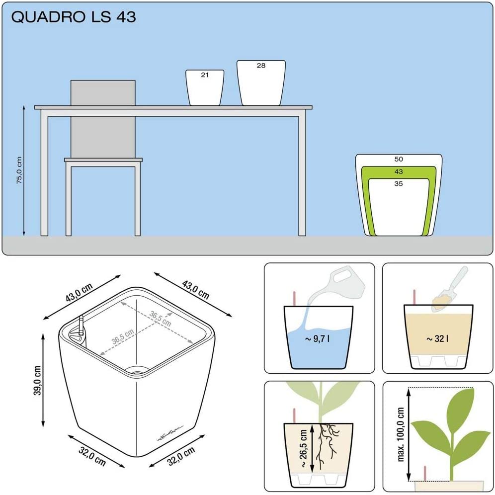 Quadro 43 LS Premium – Anthracite Metallic