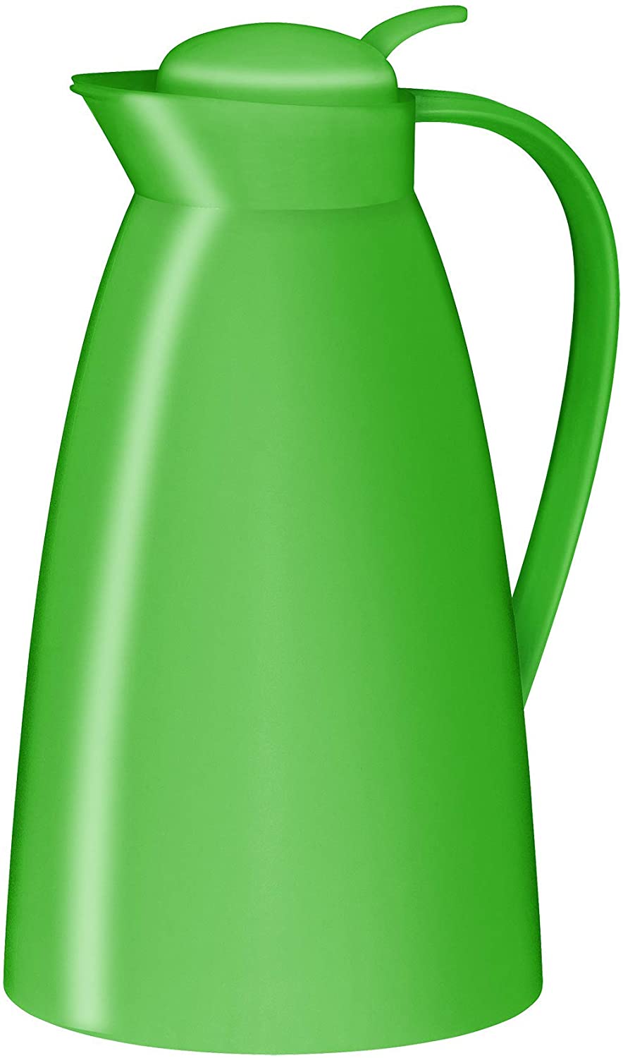 alfi 0825.010.100 Eco Vacuum Flask, Frosted Plastic, 1.0 Litre - Keeps Hot for 12 Hours or Cold for 24 Hours