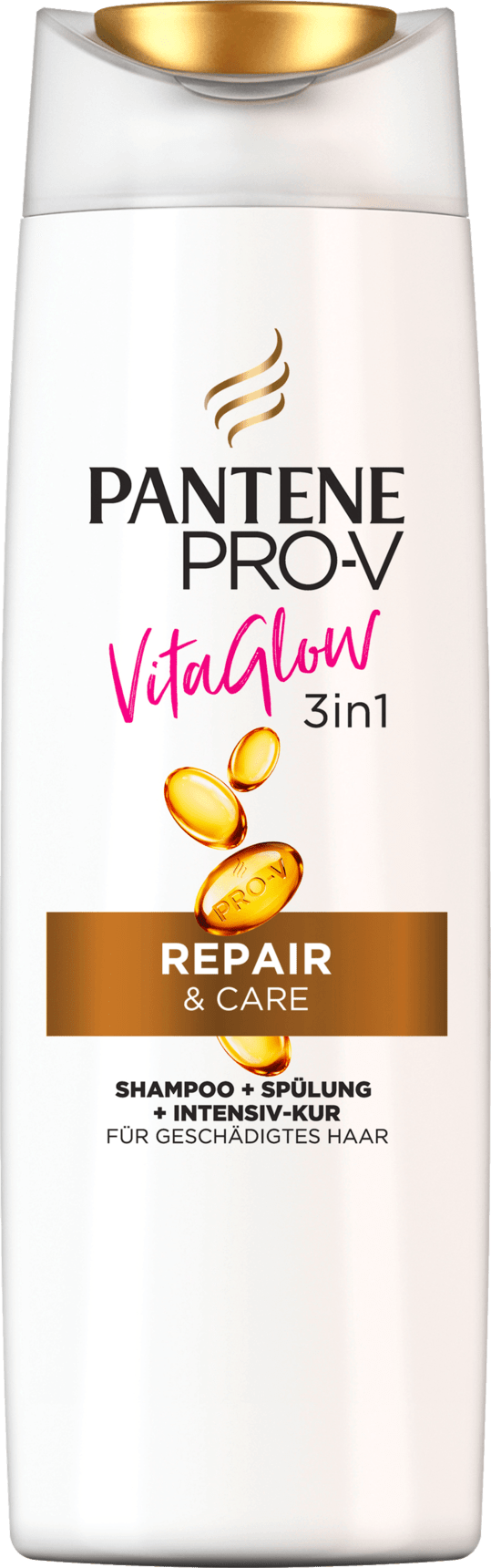 PANTENE PRO-V Shampoo Vita Glow 3In1 Repair&Care, 250 Ml