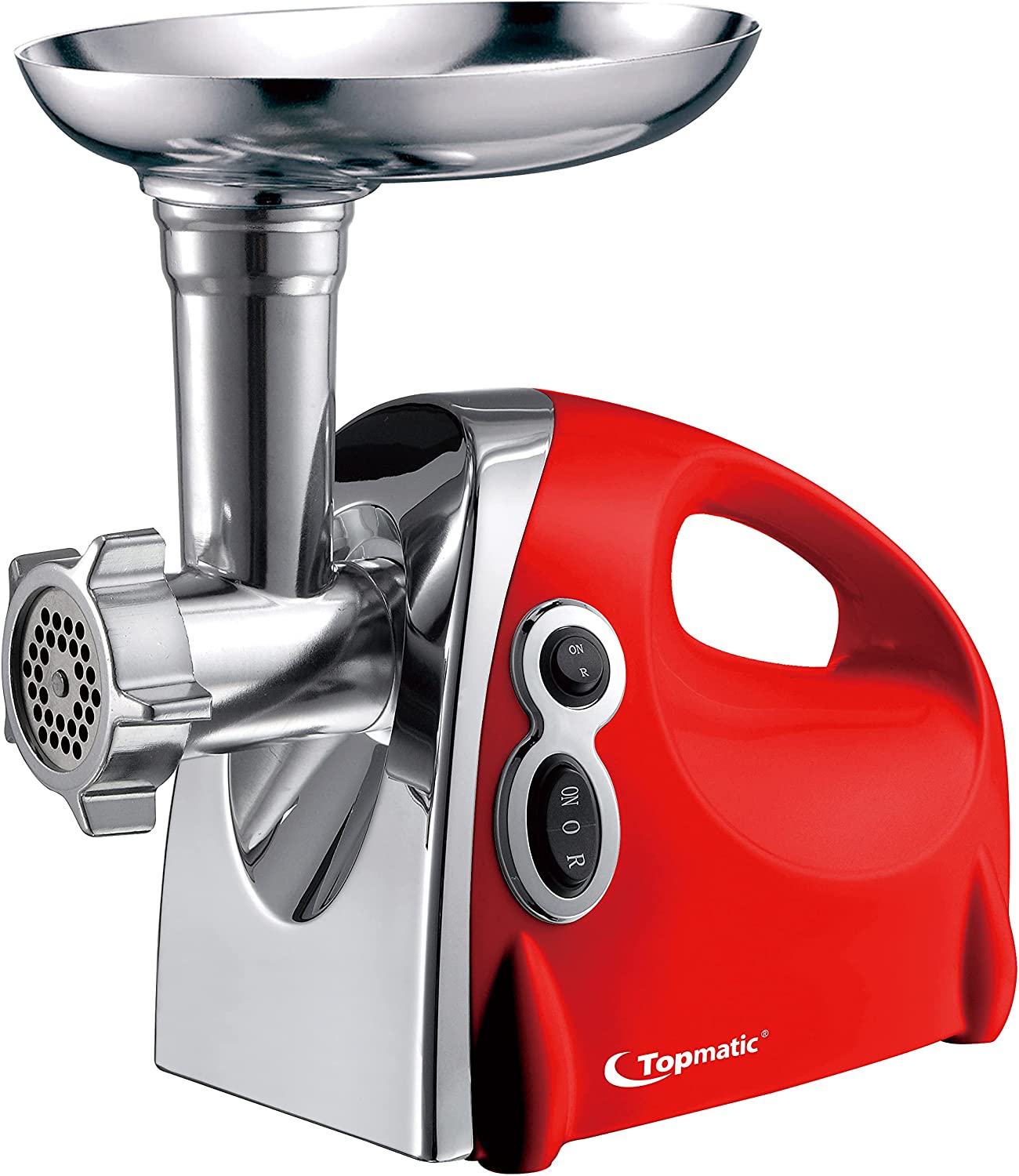 Topmatic MG-1200.3 Meat Mincer 1200 Plastic Stainless Steel Red