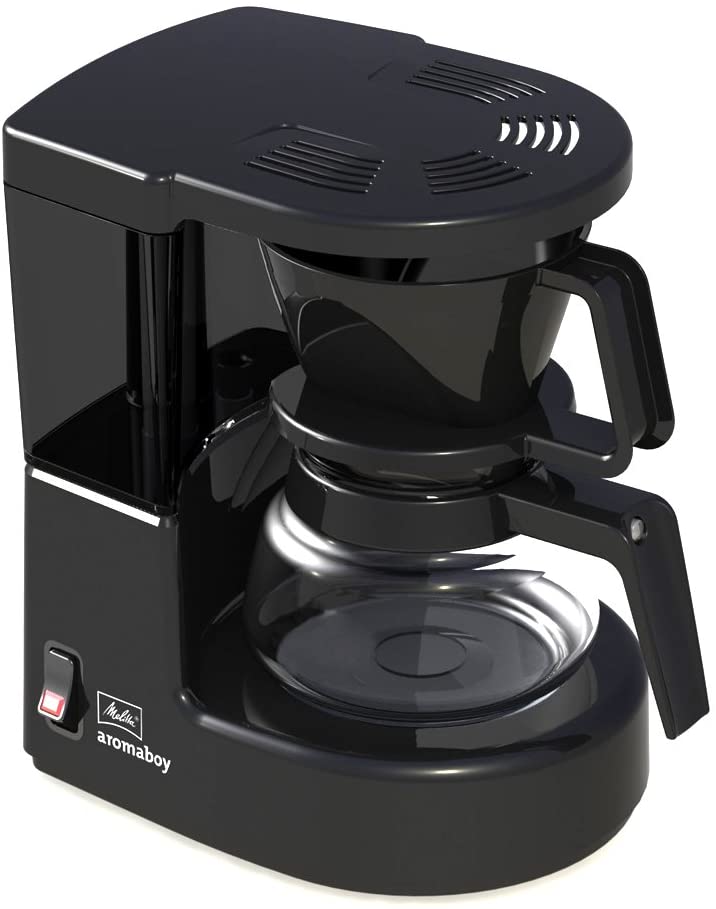Melitta 1015 Aromaboy Filterkaffeemaschine, 2 cups, coffee pot, automatic Switch-Off black