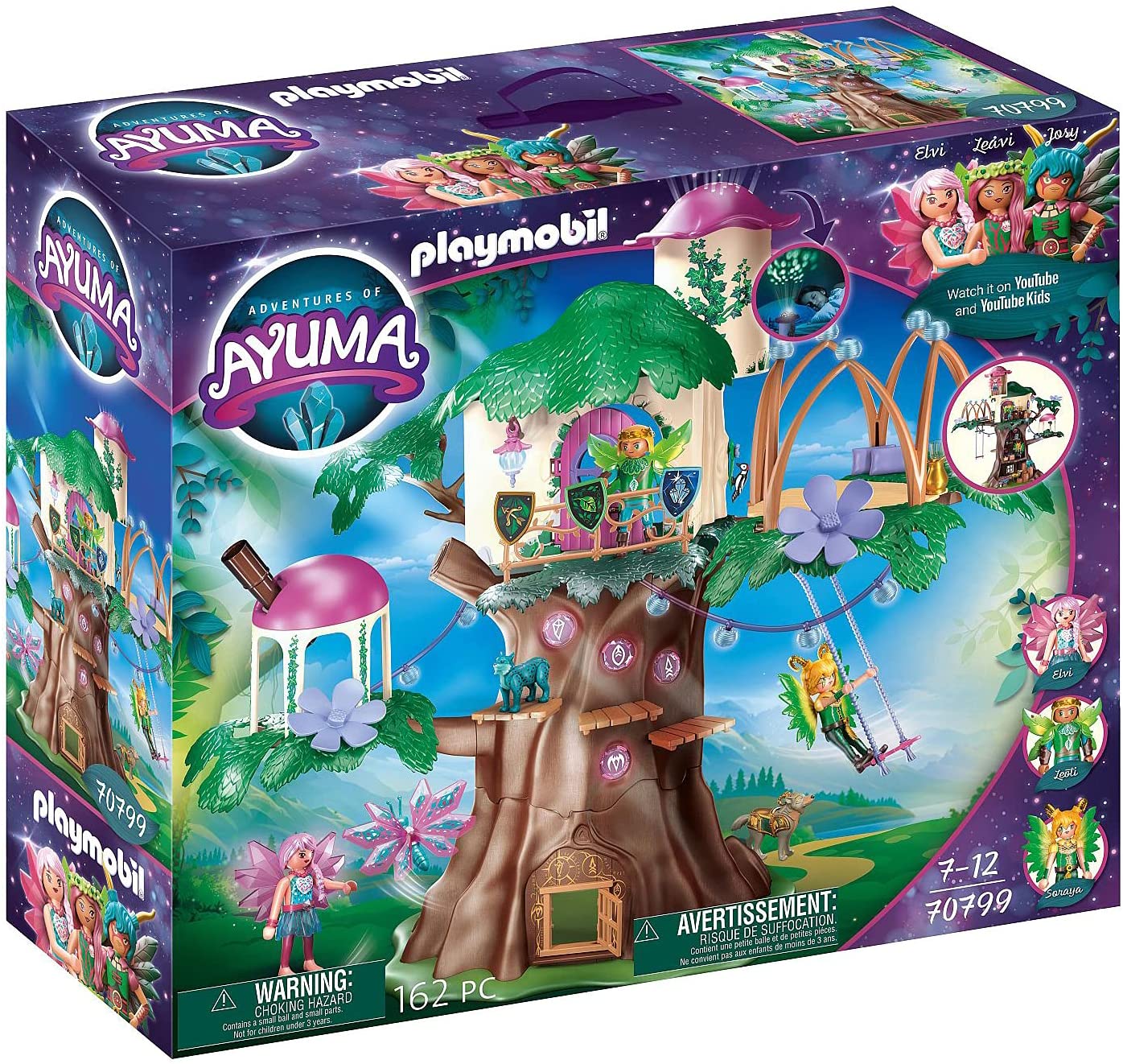 PLAYMOBIL Adventures of Ayuma 70799 Community Tree with Light Effect, from 