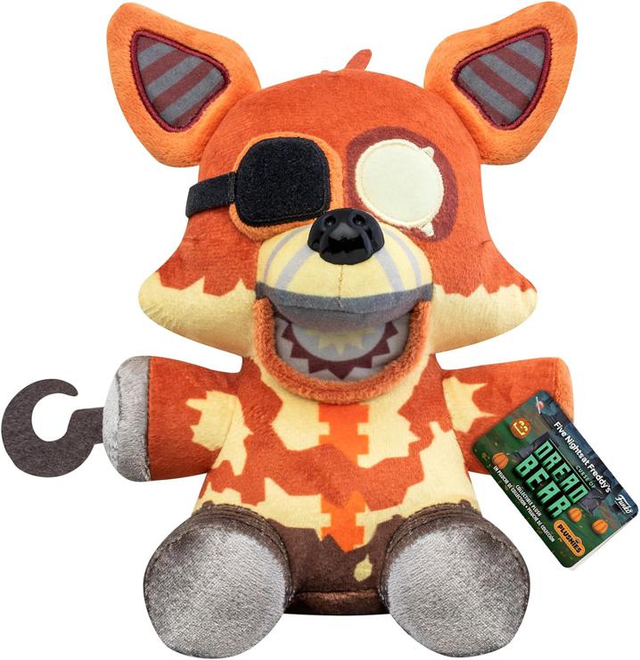 Funko Plush: Five Nights at Freddy\'s (FNAF) Dreadbear - Grim Foxy - Foxy - Plush Toy - Birthday Gift Idea - Official Merchandise - Stuffed Plush Toys for Children and Adults