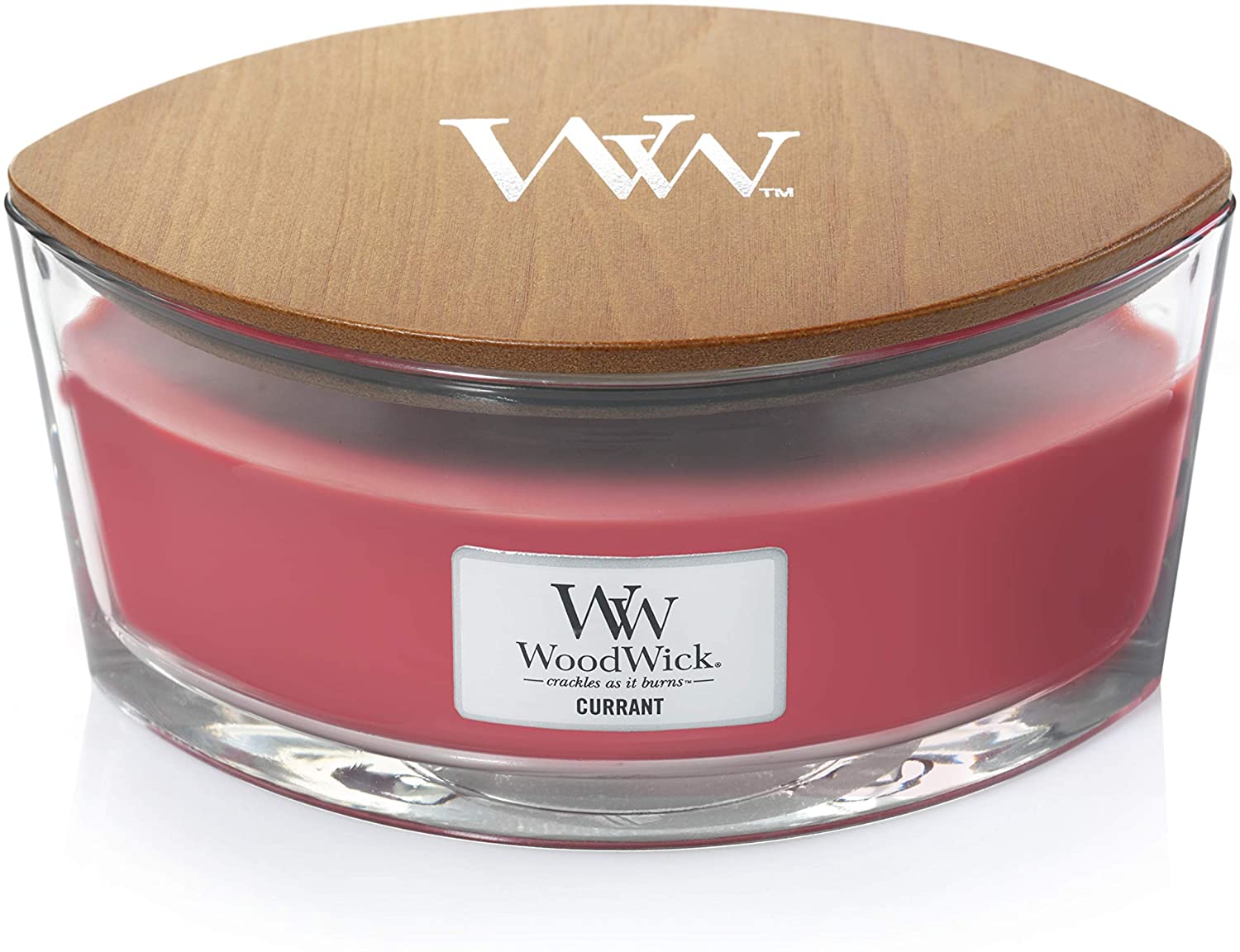 Woodwick Ellipse Scented Candle - Black Cherry