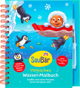 Sauner Magical water painting book, 1 ST