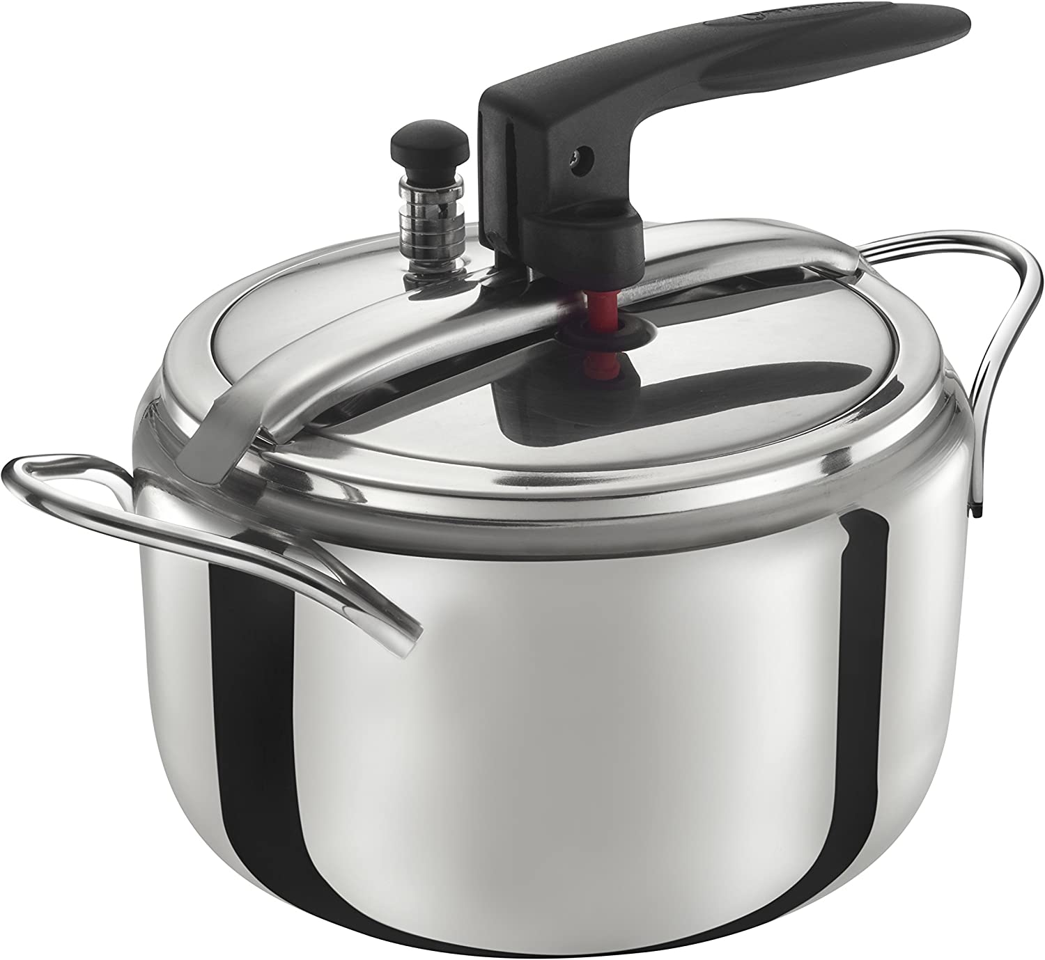 Bialetti Genuine Cooking Pot Pressure, Steel, 5.0 litre