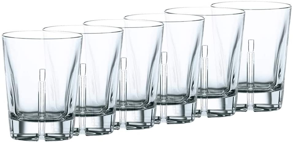 Spiegelau & Nachtmann Nachtmann Havana whisky tumbler, 6er Set, Whisky Glass, Tumbler, Cut Glass Crystal, H 11 cm, 345 ml, 0068585-0