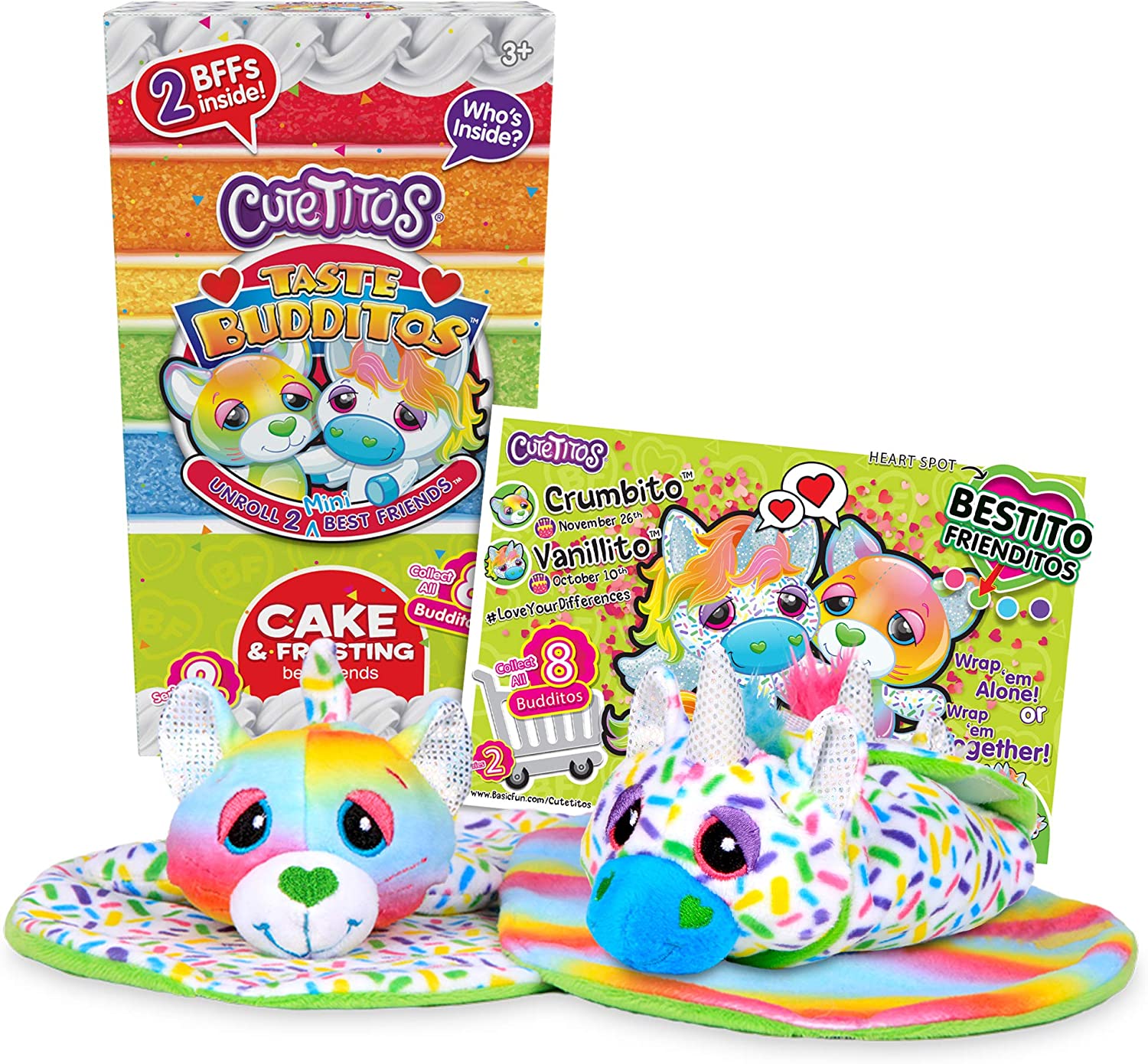 Cuetitos 39229 Plush Toy, Multi-Colour