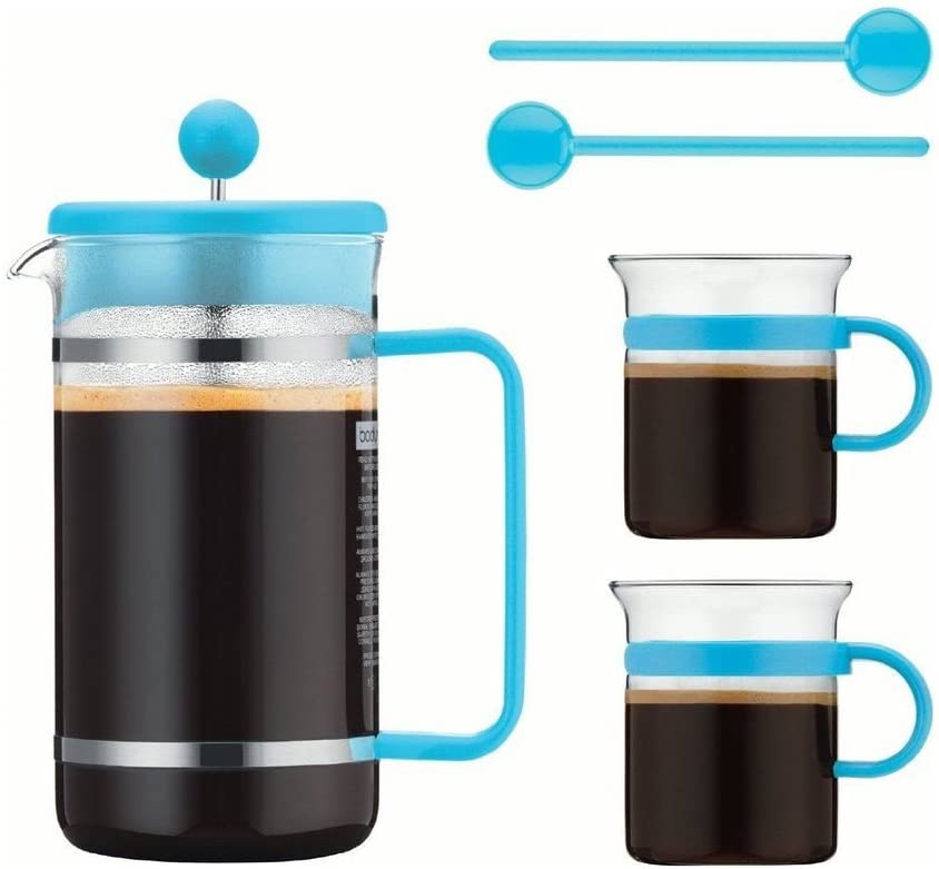 Bodum BISTRO AK1508-XY-70-1 Coffee Maker 1 L Glass Light Blue