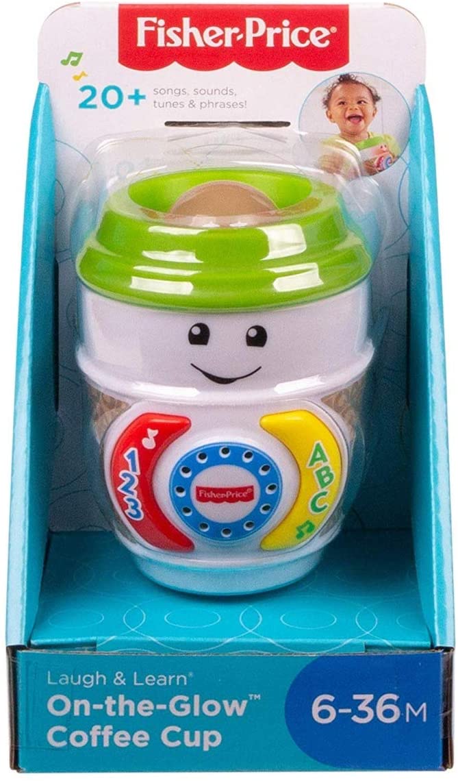 Fisher-Price GHJ04 Laugh & Learn On-The-Glow Interactive Baby Toy, Multi-Colour