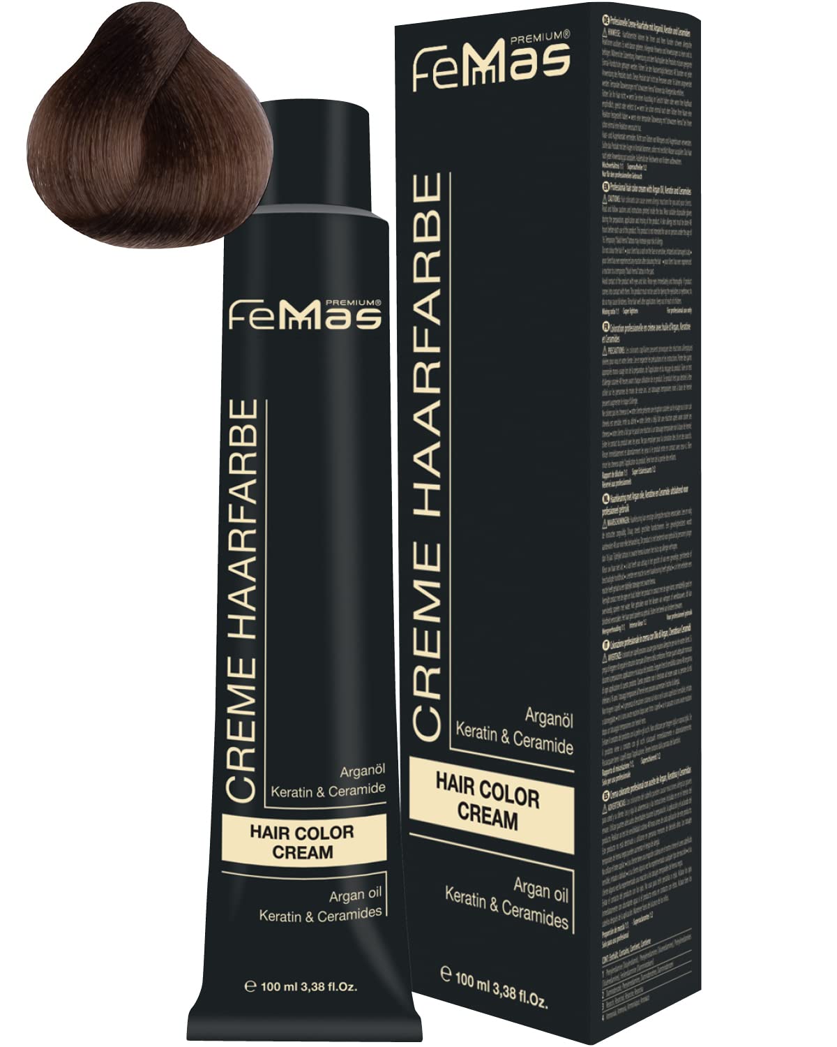 Femmas Hair Colour Cream 100 ml Hair Colour (Light Blonde Intensive 8.0), 8.0 ‎light