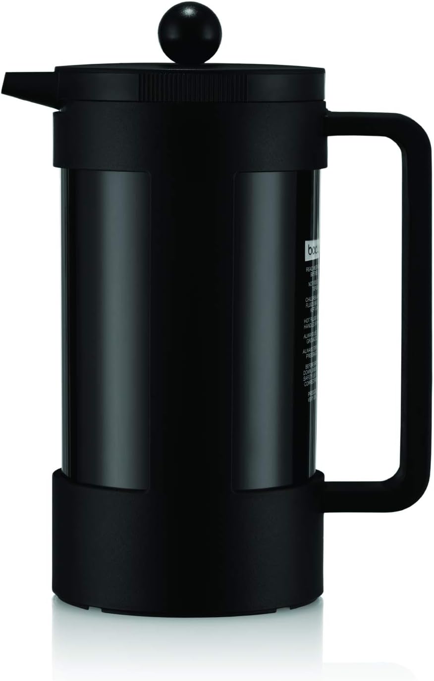 Bodum Bean Sustainable French Press Coffee Maker 100ml - Black