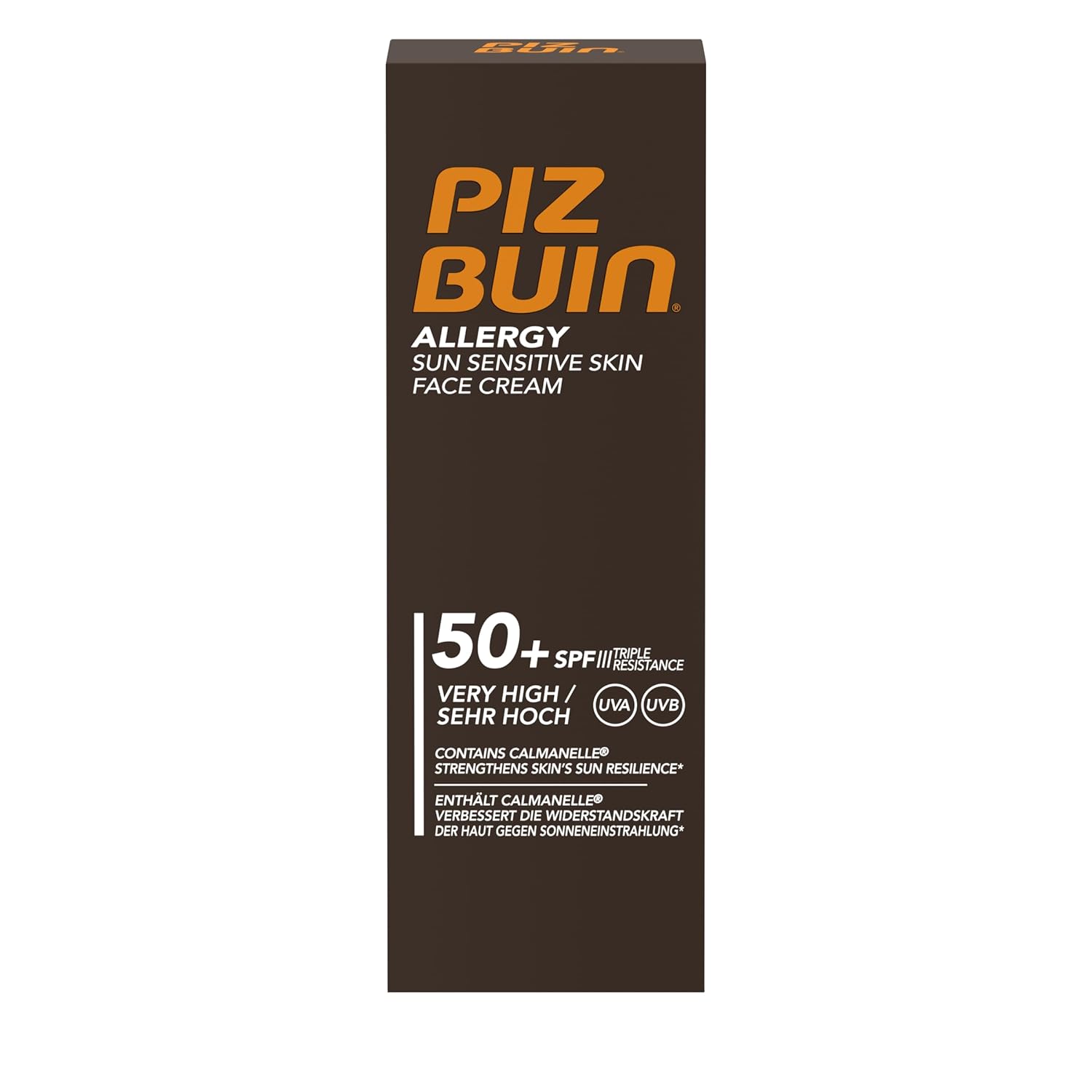 Piz Buin Allergy Face Cream SPF50, Pack of 1 (1 x 50 ml)