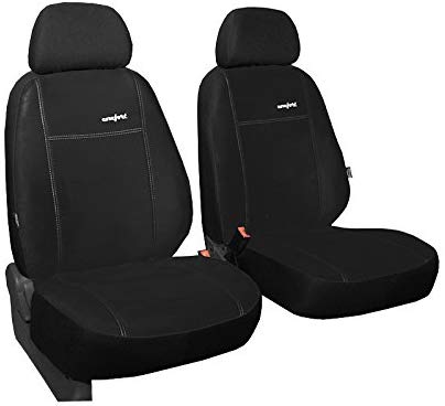 Set front seat covers Pad for Design Alcantara Comfort Super Quality For Skoda Octavia III from 2013. Includes 3 Colours Other Offers. (Black)