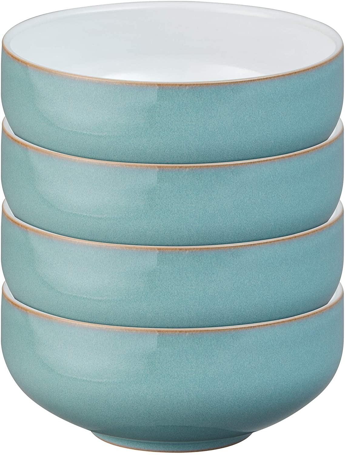 Denby Azure Cereal Bowl, Set of 4
