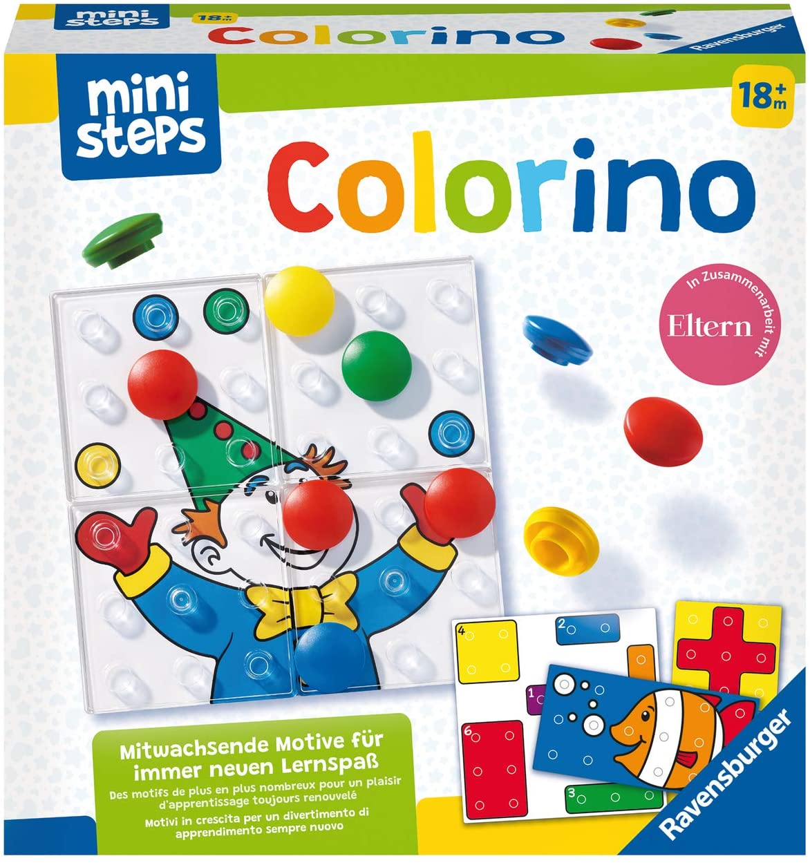 Ravensburger Ministeps 4165 Colorino Educational Game For Toddlers From 18 