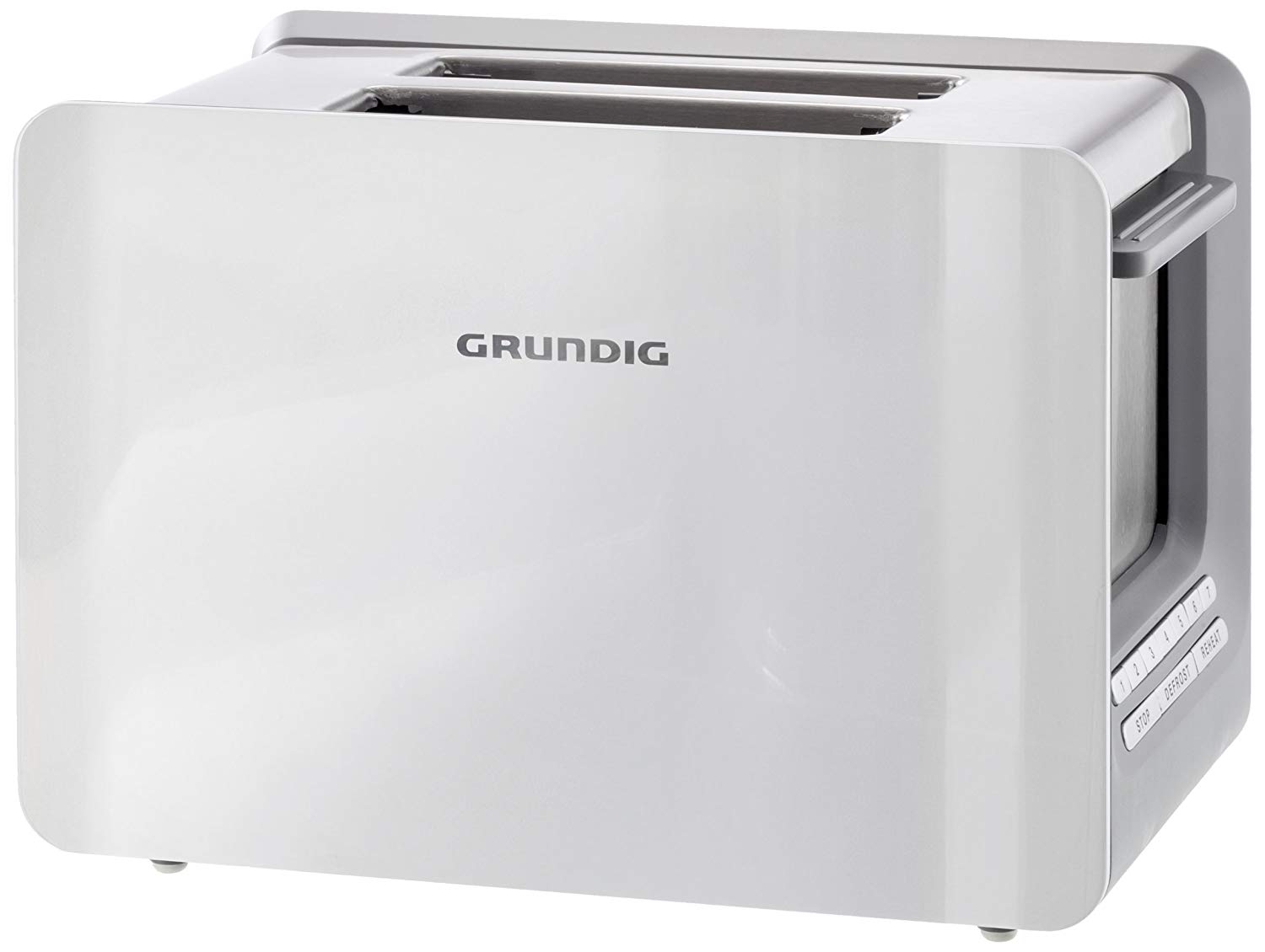 Grundig TA 7280 2-Slot Toaster (Toast Gourmet with LED Display, 1000 Watt) 
