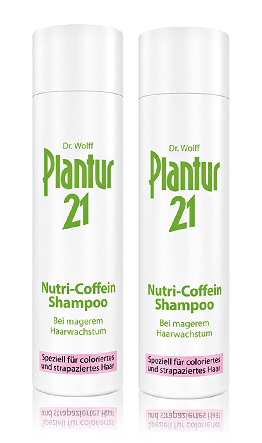 Set Nutri Plantur 21 Coffeion Shampoo for Coloured Hair Magerem Hair Growth 250 ml