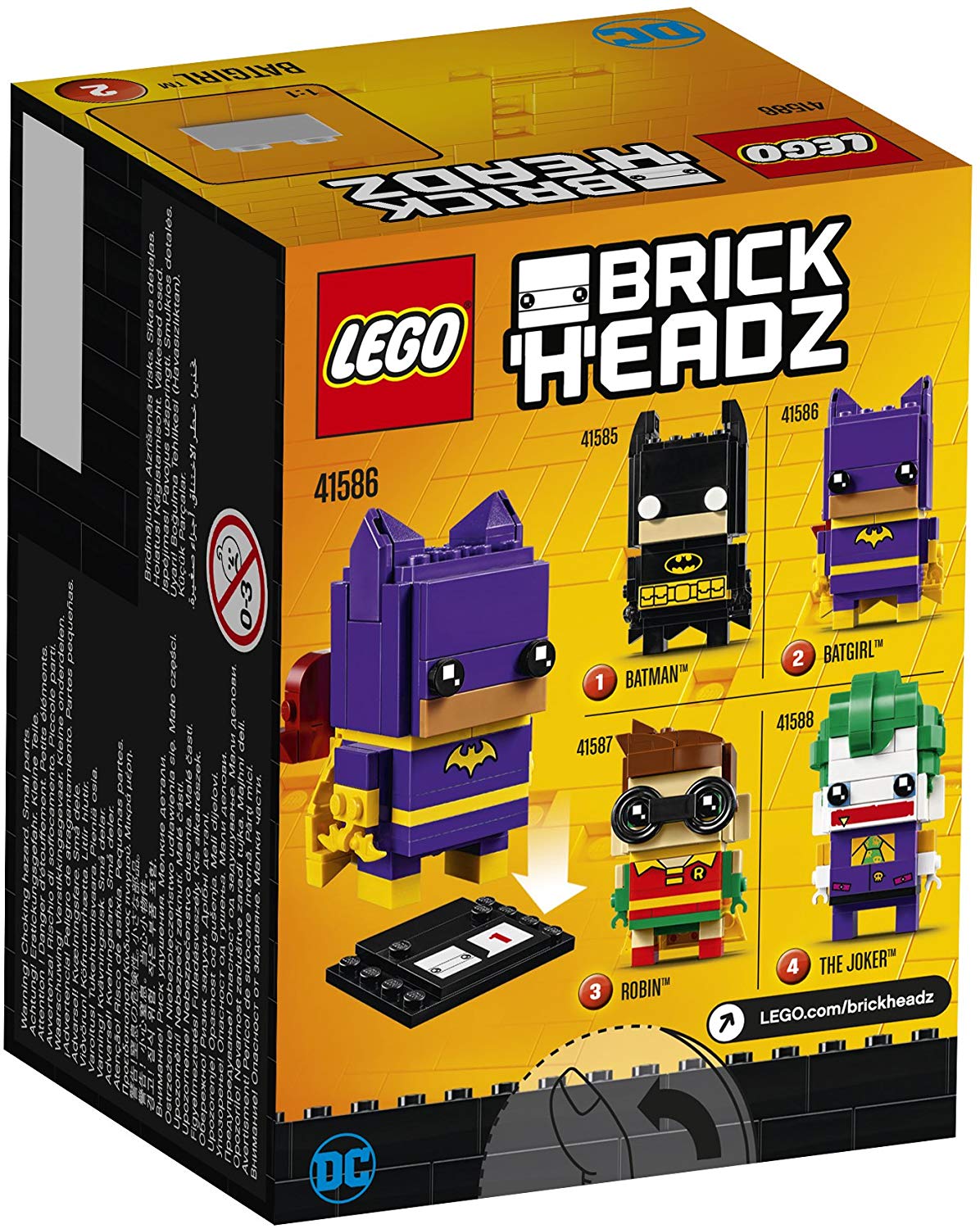 Lego 41586 Brickheadz Batgirl, Cool Toy