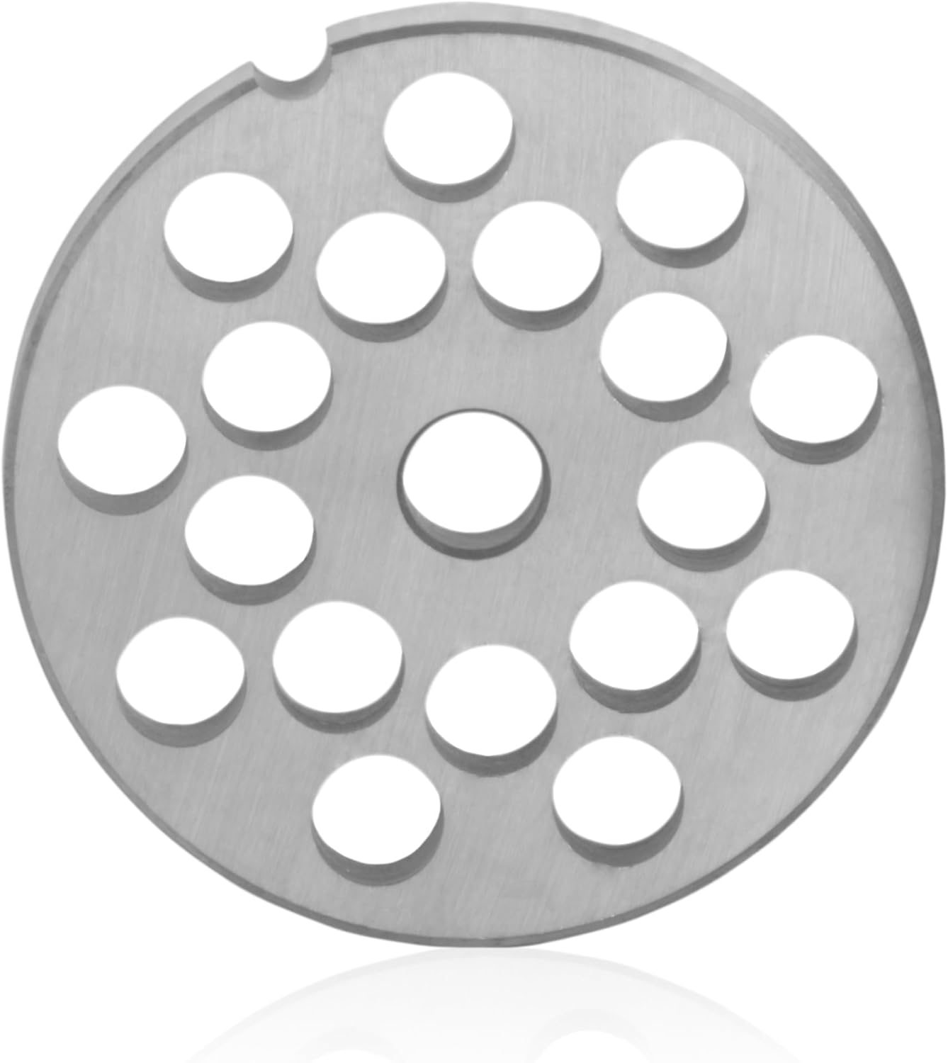 Meal Perforated Disc Diameter 10 mm for Professional Meat Mincer Electric, Diameter 7 cm, Replacement Accessories, Stainless Steel Plate Knife, Perforated Disc Replacement, Attachment Meat Mincer