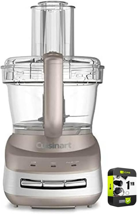 Cuisinart FP-130SS Core Custom 13-Cup Multifunctional Food Processor Silver Sand Bundle with 1 YR CPS Enhanced Protection Pack