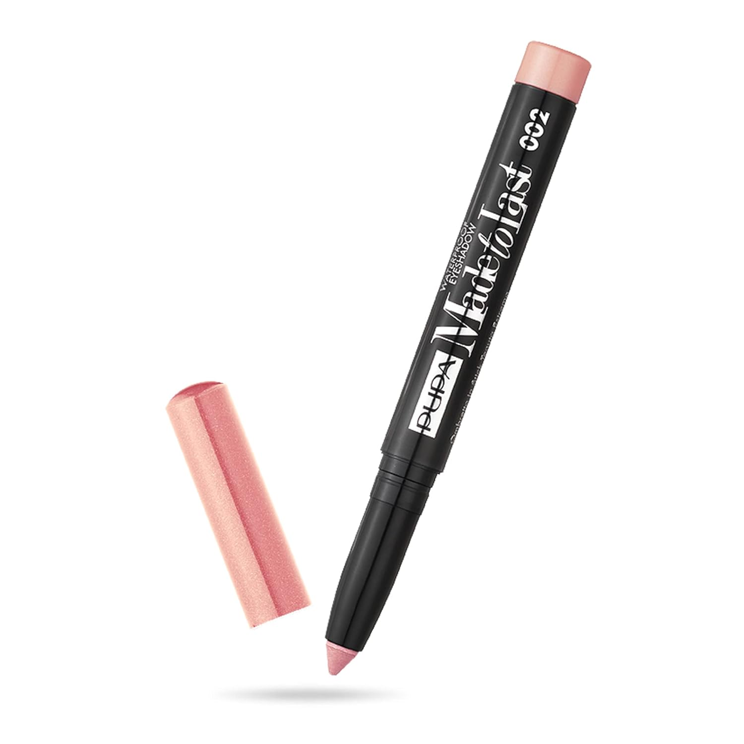 Pupa Milano Made to Last Eyeshadow Waterproof - 002 Soft Pink for Women 1.4 g of eyeshadow