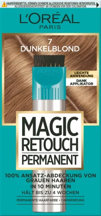 L\'ORÉAL PARIS MAGIC RETOUCH Hair approach-covering of gray hair, dark blond 7, 1 pc